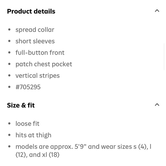 Blue and White Striped Button-Up Shirt Dress - Picture 6 of 6